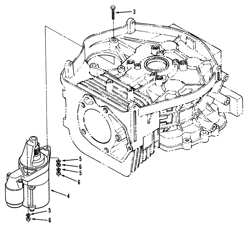 14hp Engine Starter Assembly