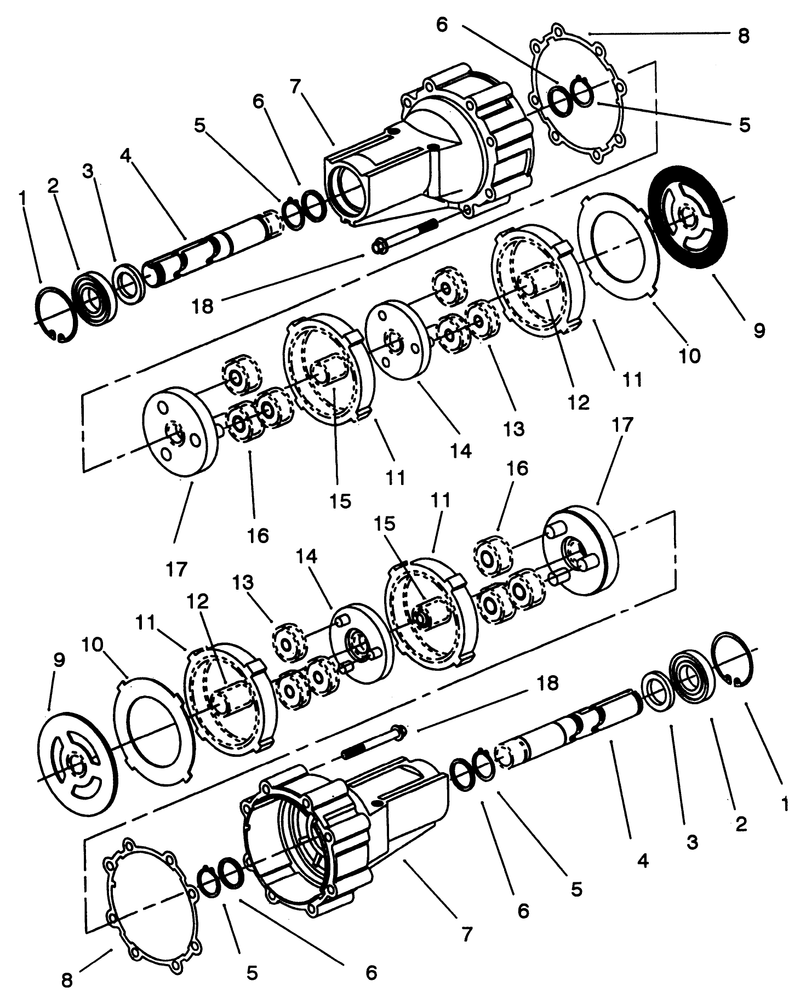 Transmission Eaton Model 751 045