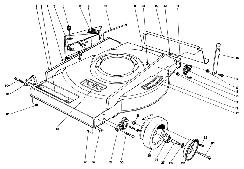 Mower Housing Assembly