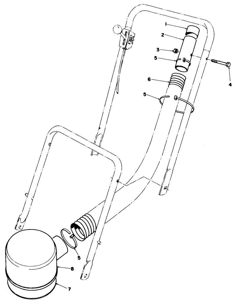 Remote Air Cleaner Kit No 43 6940 optional