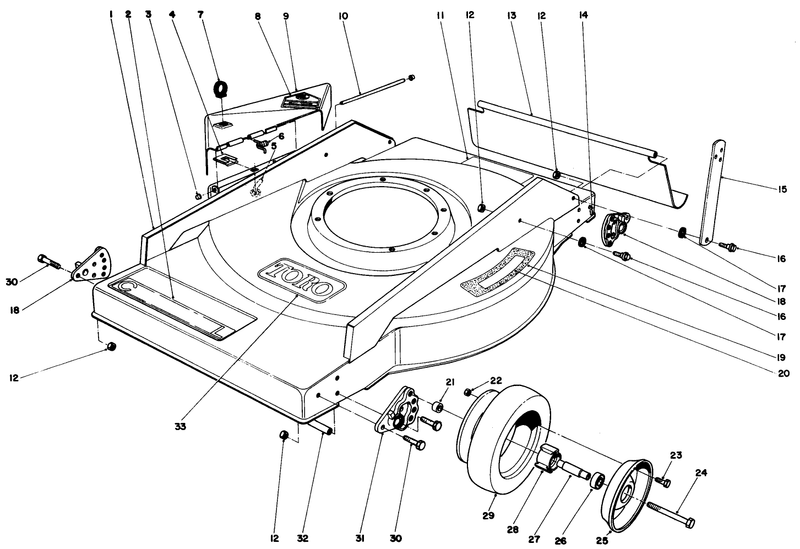 Mower Housing Assembly
