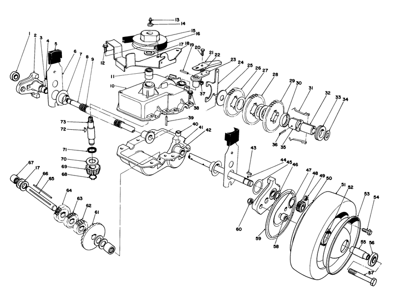 Gear Case Assembly model 22020