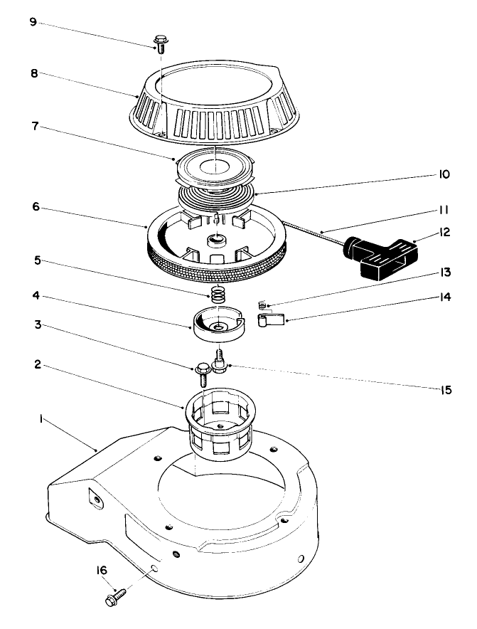 Recoil Starter Assembly