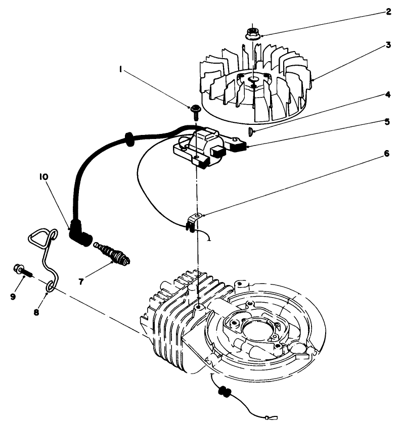 Engine Assembly Model No 47pg6