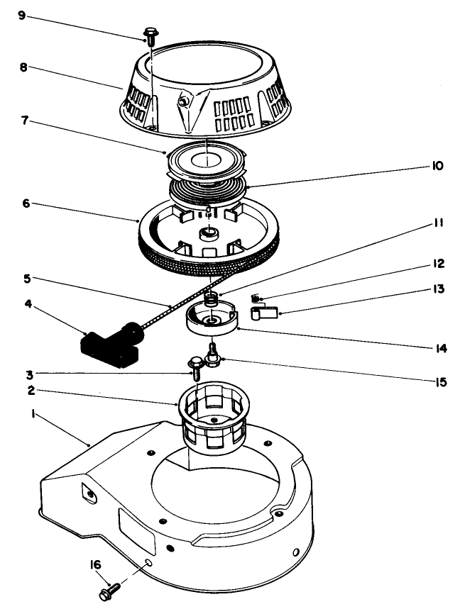 Engine Assembly Model No 47pg6
