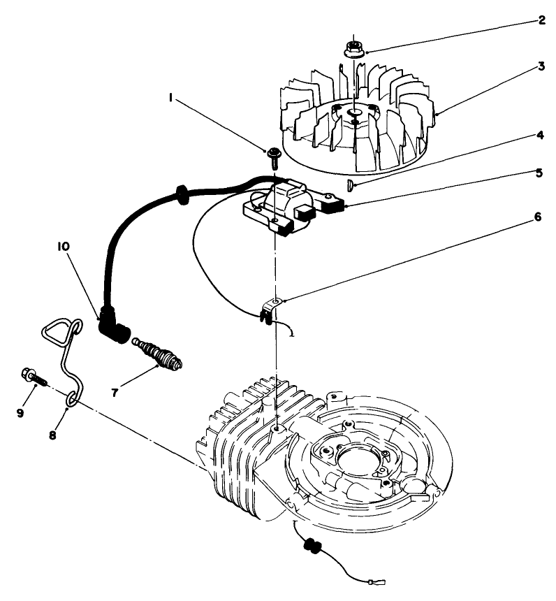 Engine Assembly Model No 47ph7