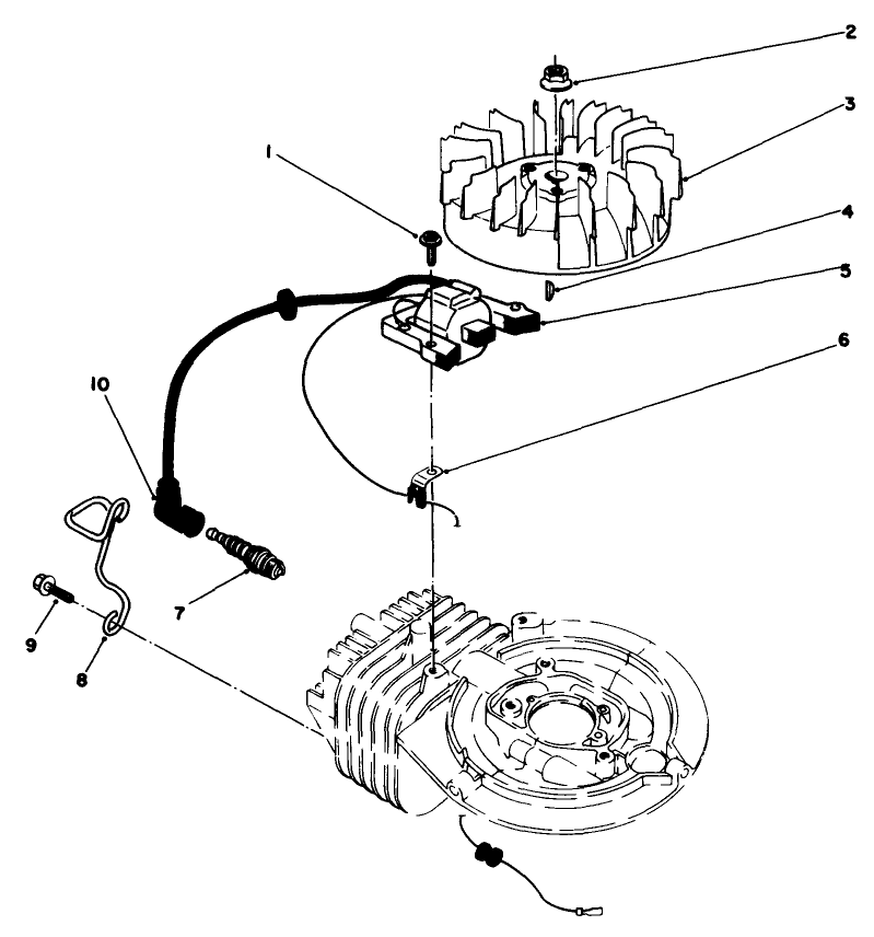 Engine Assembly Model No 47ph7