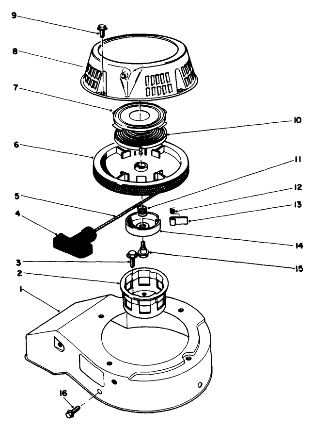Engine Assembly Model No 47ph7