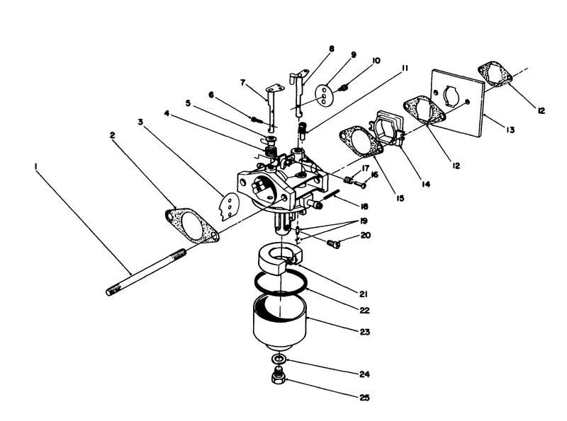 Engine Assembly Model No 47pj8
