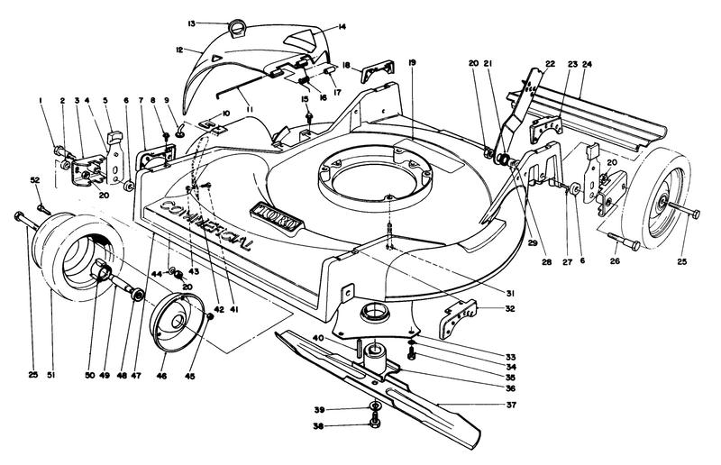 Housing and Wheel Assembly