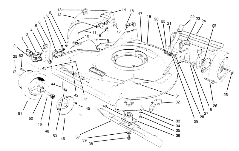 Housing and Wheel Assembly
