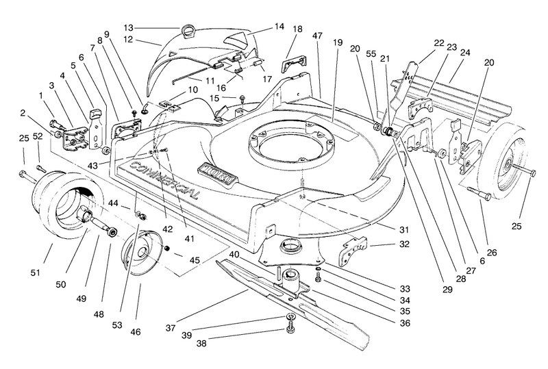 Housing And Wheel Assembly