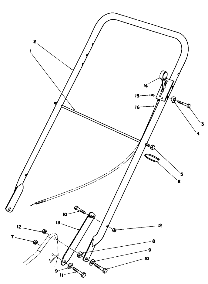 Handle Assembly model 22030