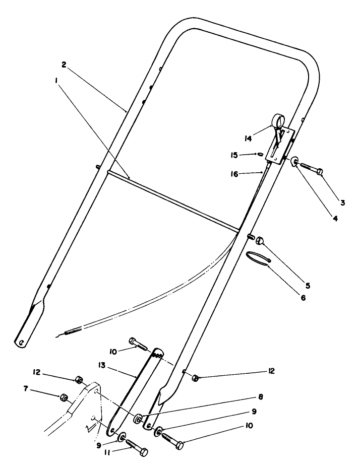 Handle Assembly model 22030