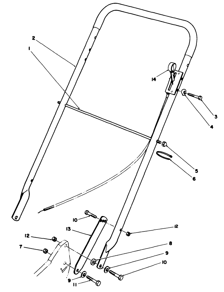 Handle Assembly model 22030