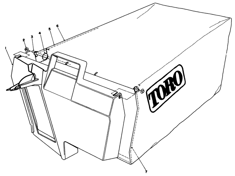 Grass Bag Assembly No 11 5609