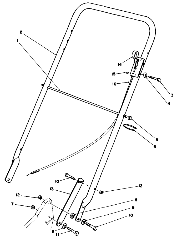 Handle Assembly model 22030