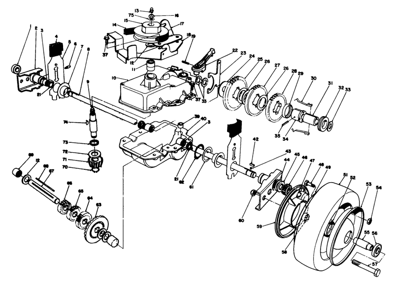 Gear Case Assembly model 22035