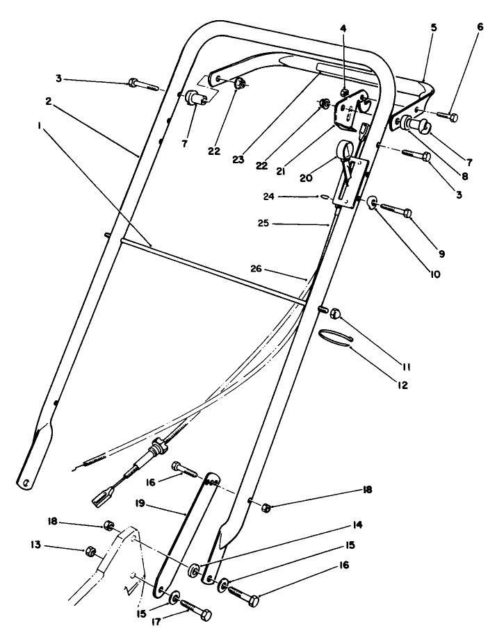 Handle Assembly model 22035
