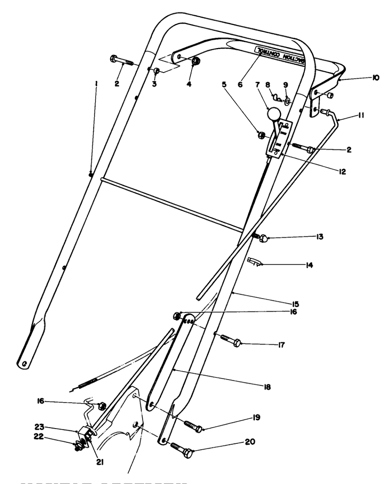 Handle Assembly model 22035