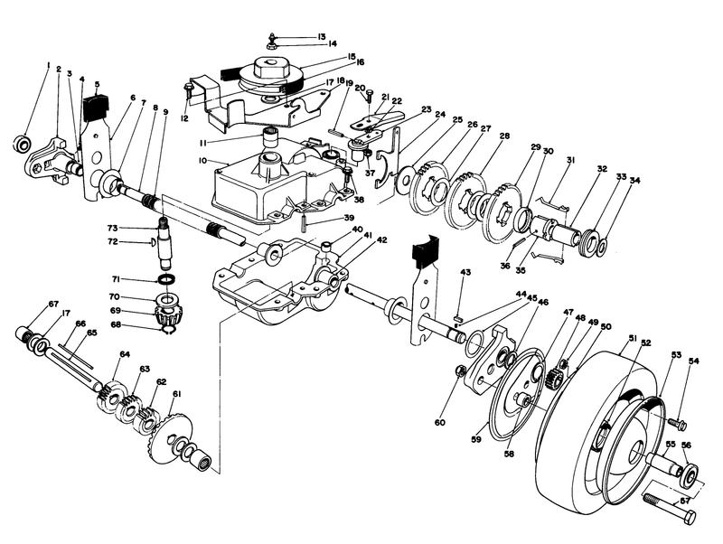 Gear Case Assembly model 22035