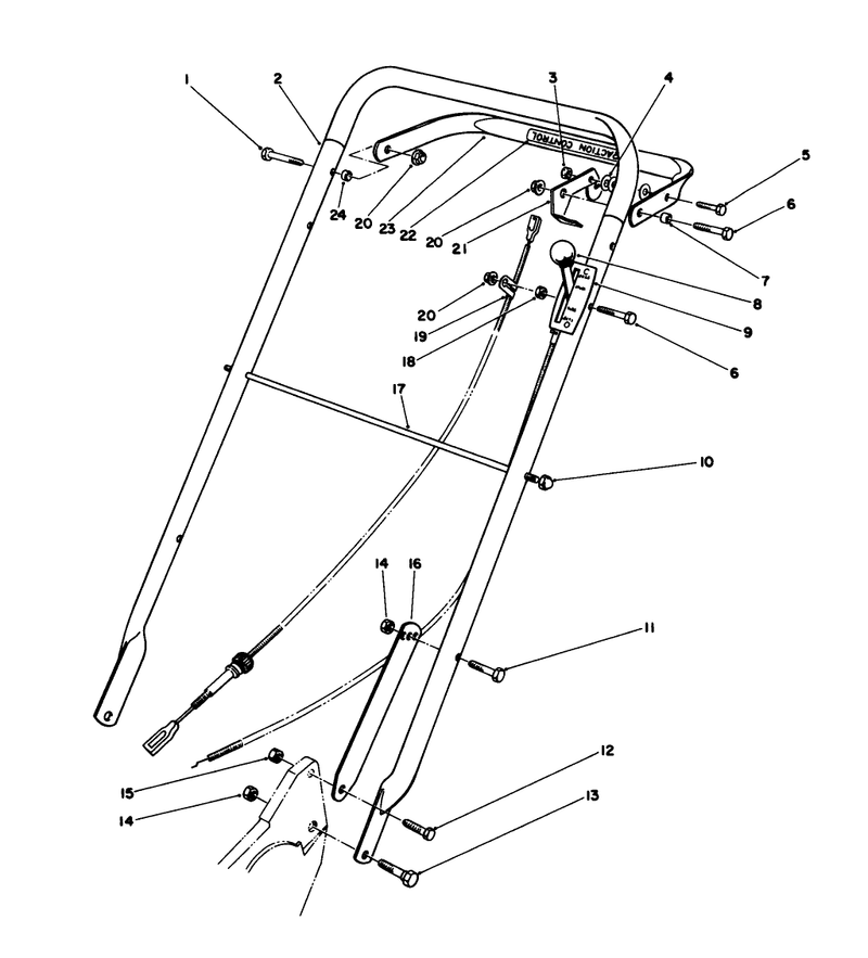 Handle Assembly model 22035