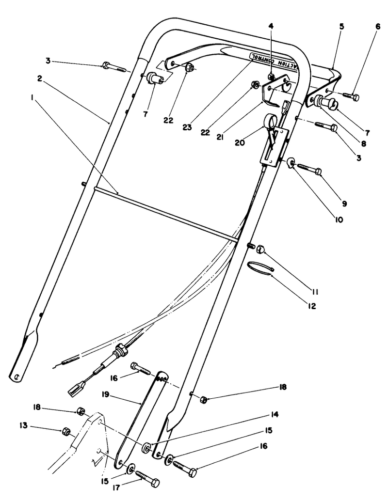 Handle Assembly model 22035