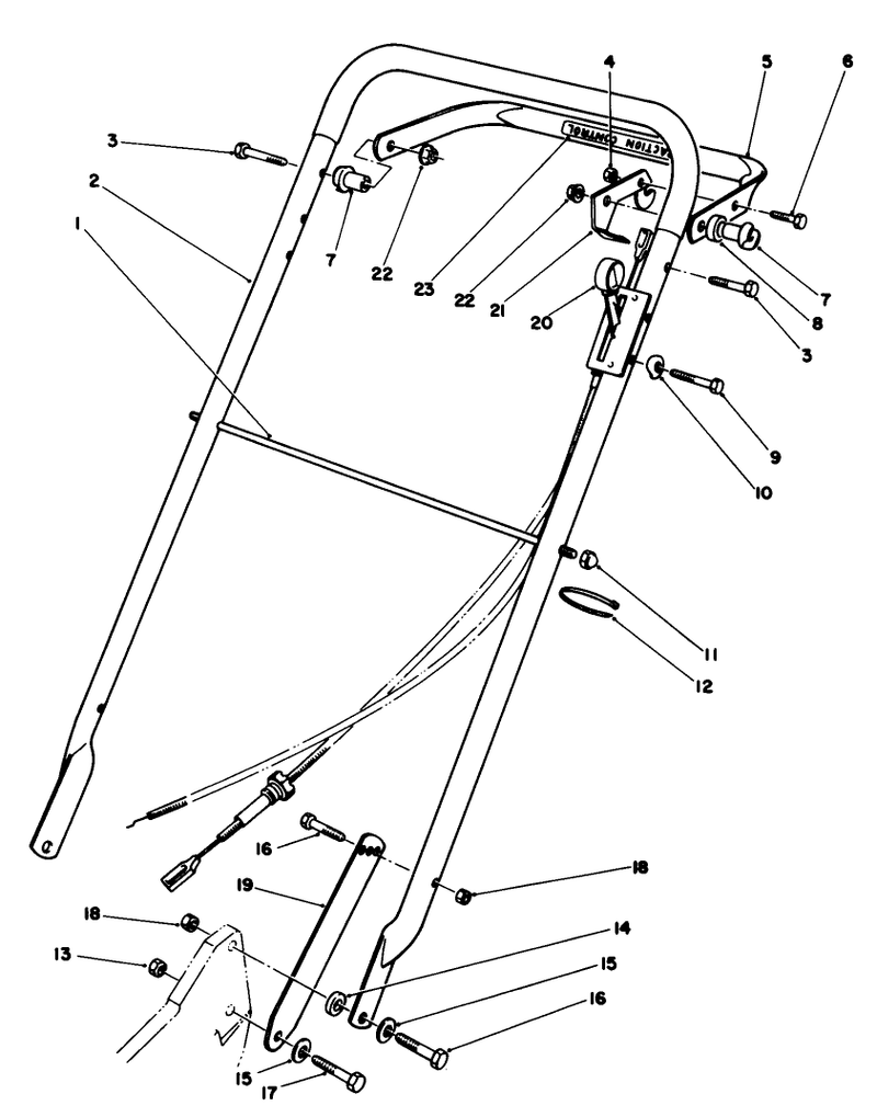 Handle Assembly model 22035