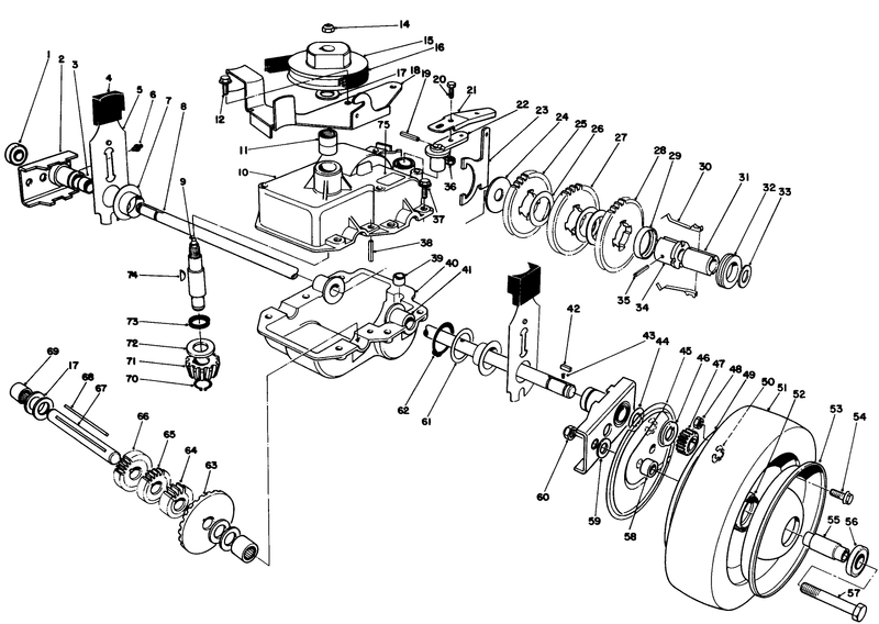 Gear Case Assembly model 22035