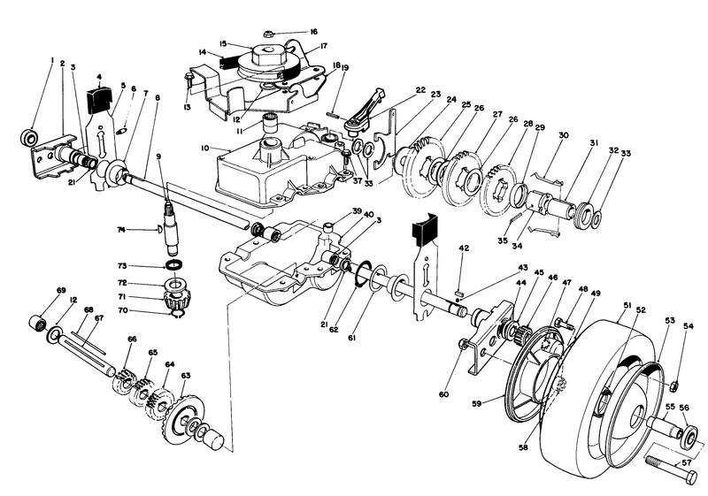 Gear Case Assembly