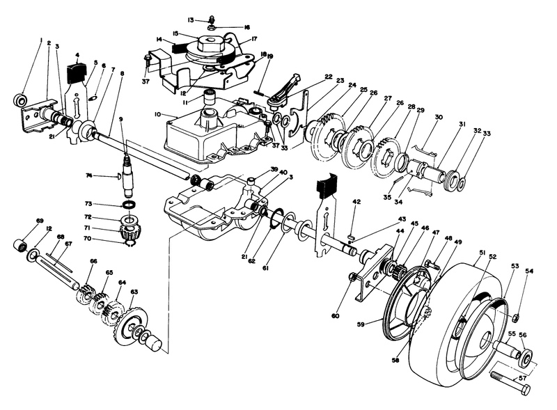Gear Case Assembly