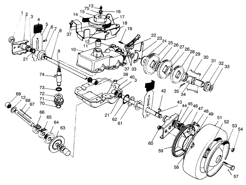 Gear Case Assembly