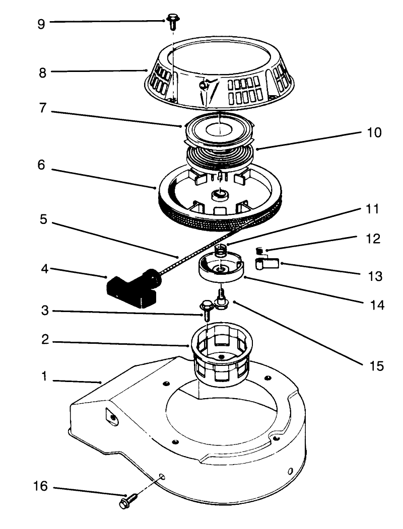 Recoil Assembly model No 47pp3 3