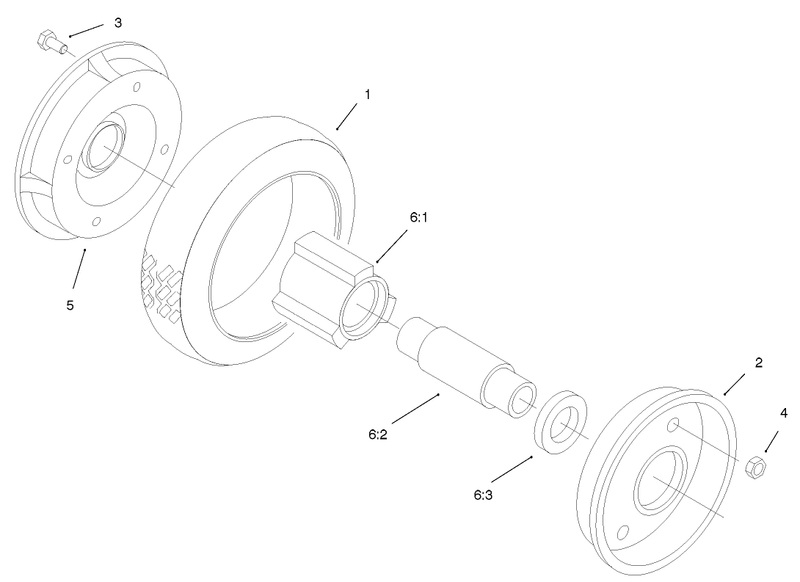 Rear Wheel And Tire Assembly No 74 1720