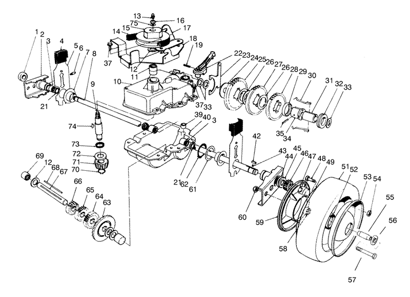 Gear Case Assembly