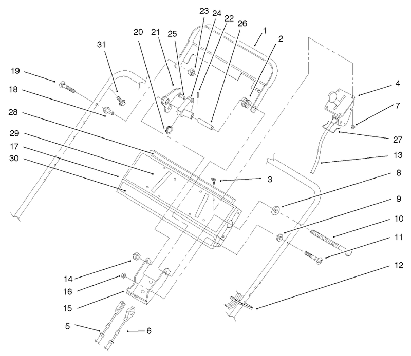 Controls Balls And Panel Assembly