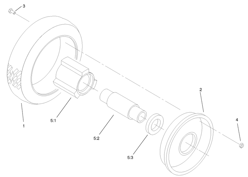 Front Wheel And Tire Assembly