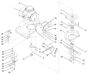 Blade Brake Clutch Assembly