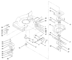 Blade Brake Clutch Assembly