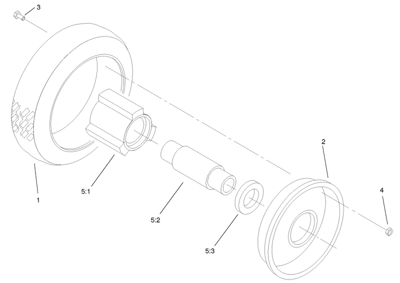 Front Wheel And Tire Assembly