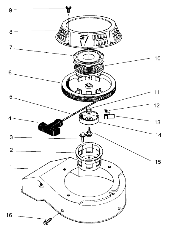 Recoil Assembly model No 47pt7 7