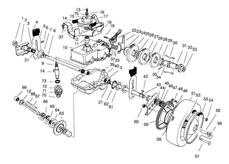 Gear Case Assembly