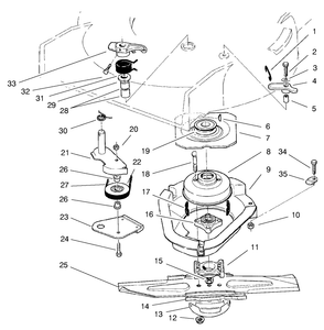 Blade Brake Clutch Assembly