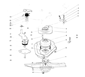 Blade Brake Clutch Assembly
