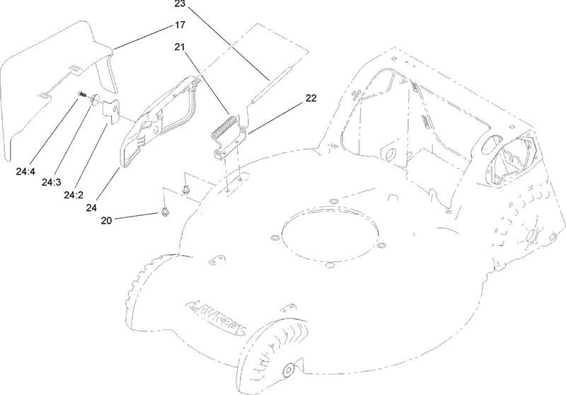 Discharge Door Assembly