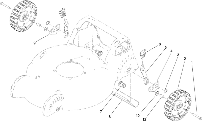 Rear Wheel Assembly
