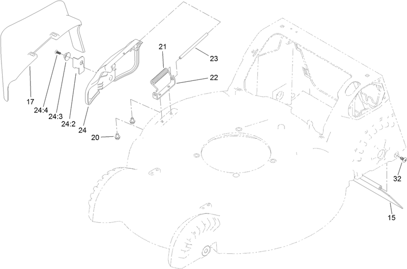 Disharge Door Assembly