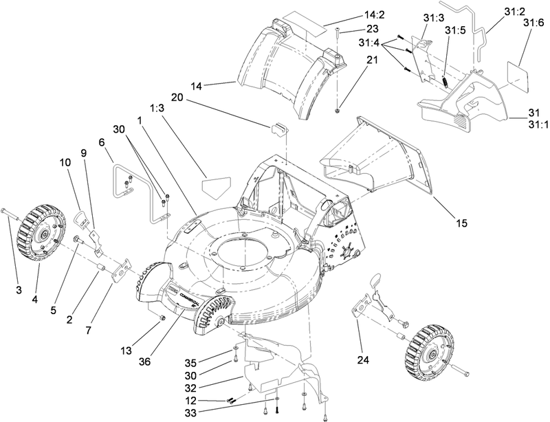 Front End and Tunnel Assembly