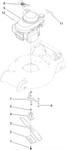 Engine and Blade Assembly