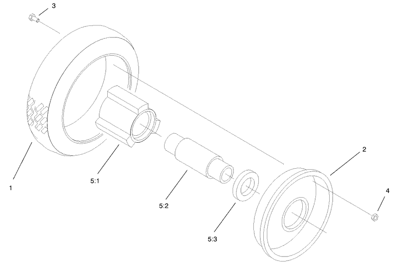 Wheel and Tire Assembly No 53 7720